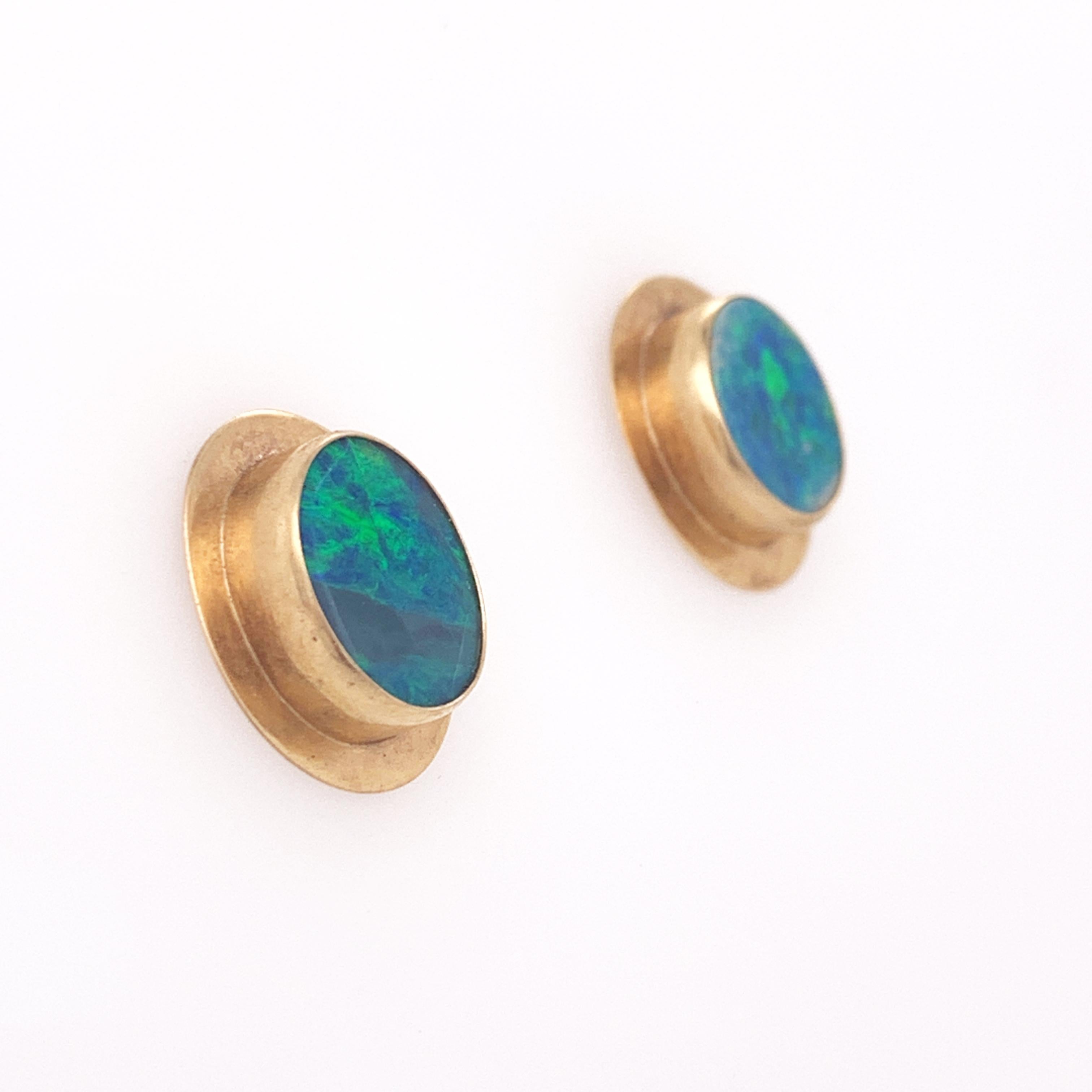 opal earrings prouds