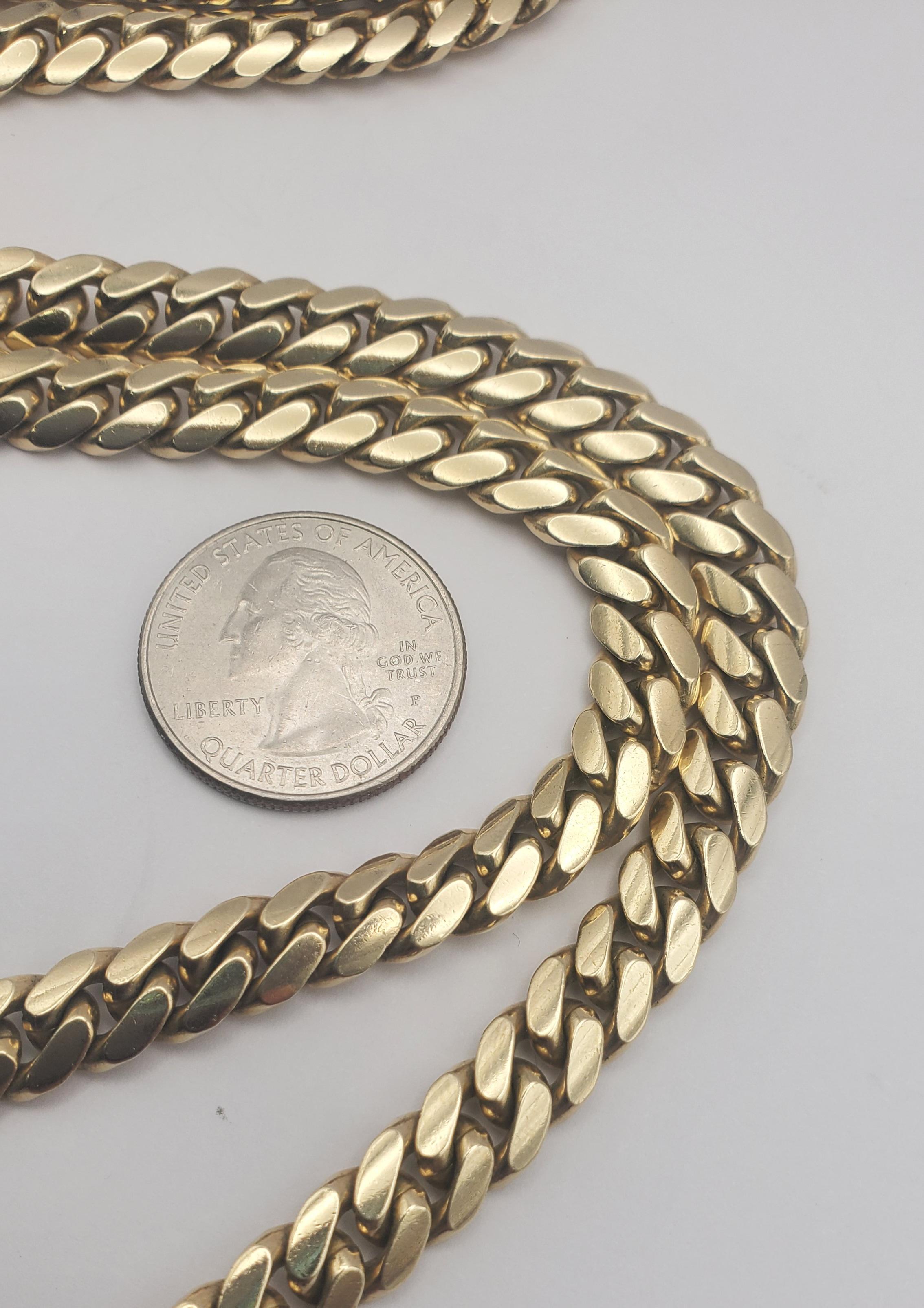 10Y Solid Yellow Gold 30