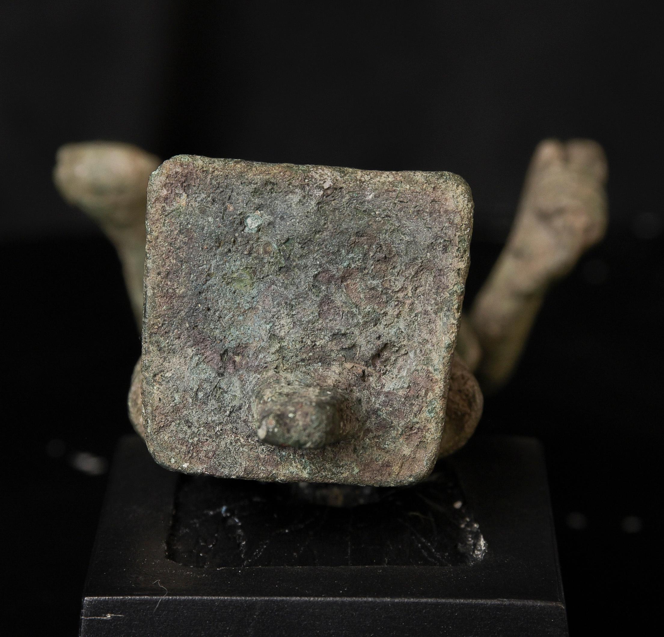 11-13ème siècle Cambodgien Bronze Bouddhiste/Hindou.-Grand, Superbe 10290 en vente 8