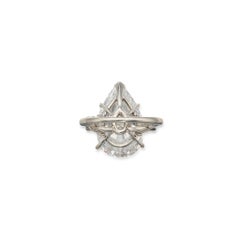 11 Carat Pear Statement Brilliant White / G color VS 14K White Gold