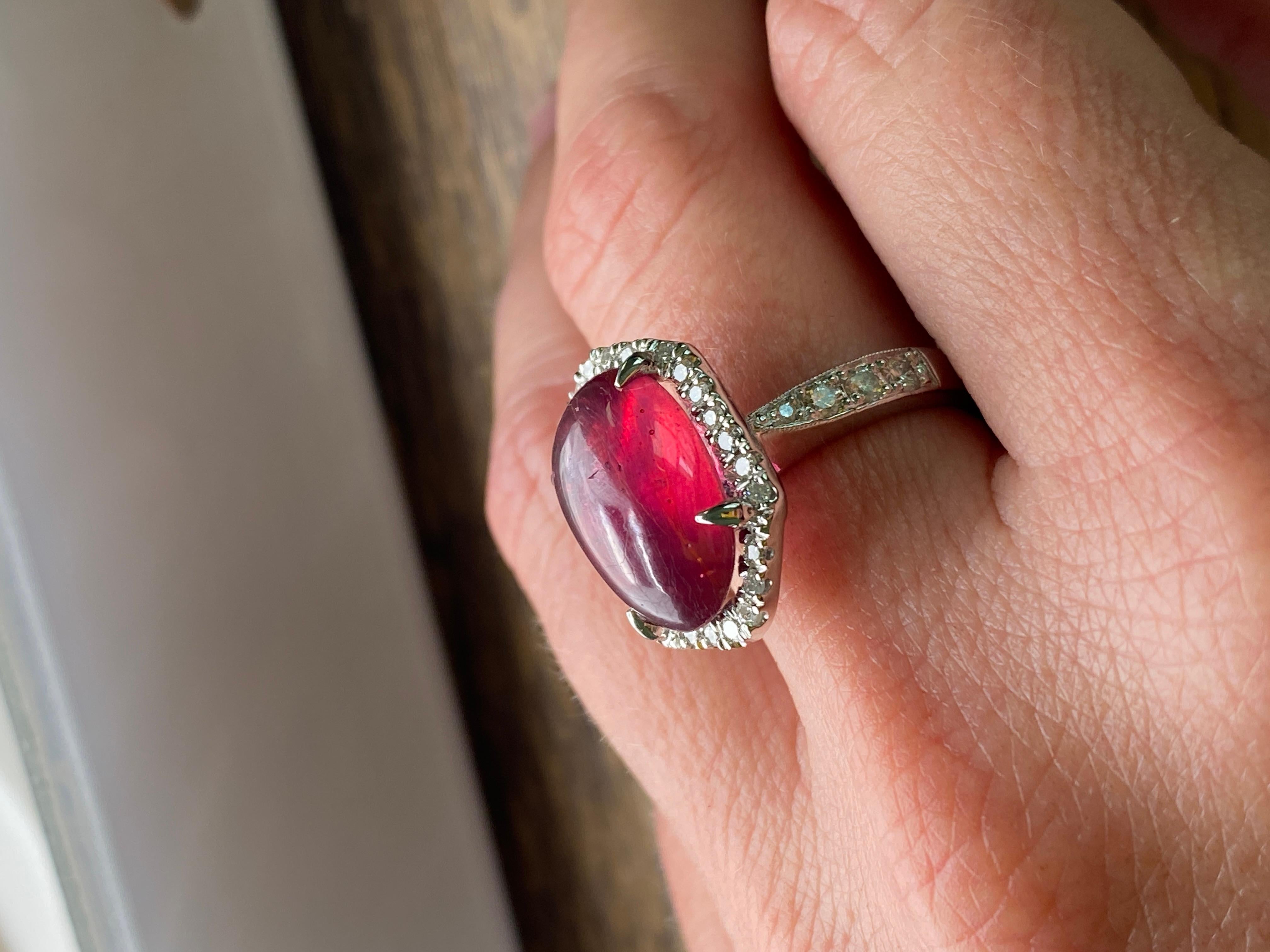 size of 1 carat ruby