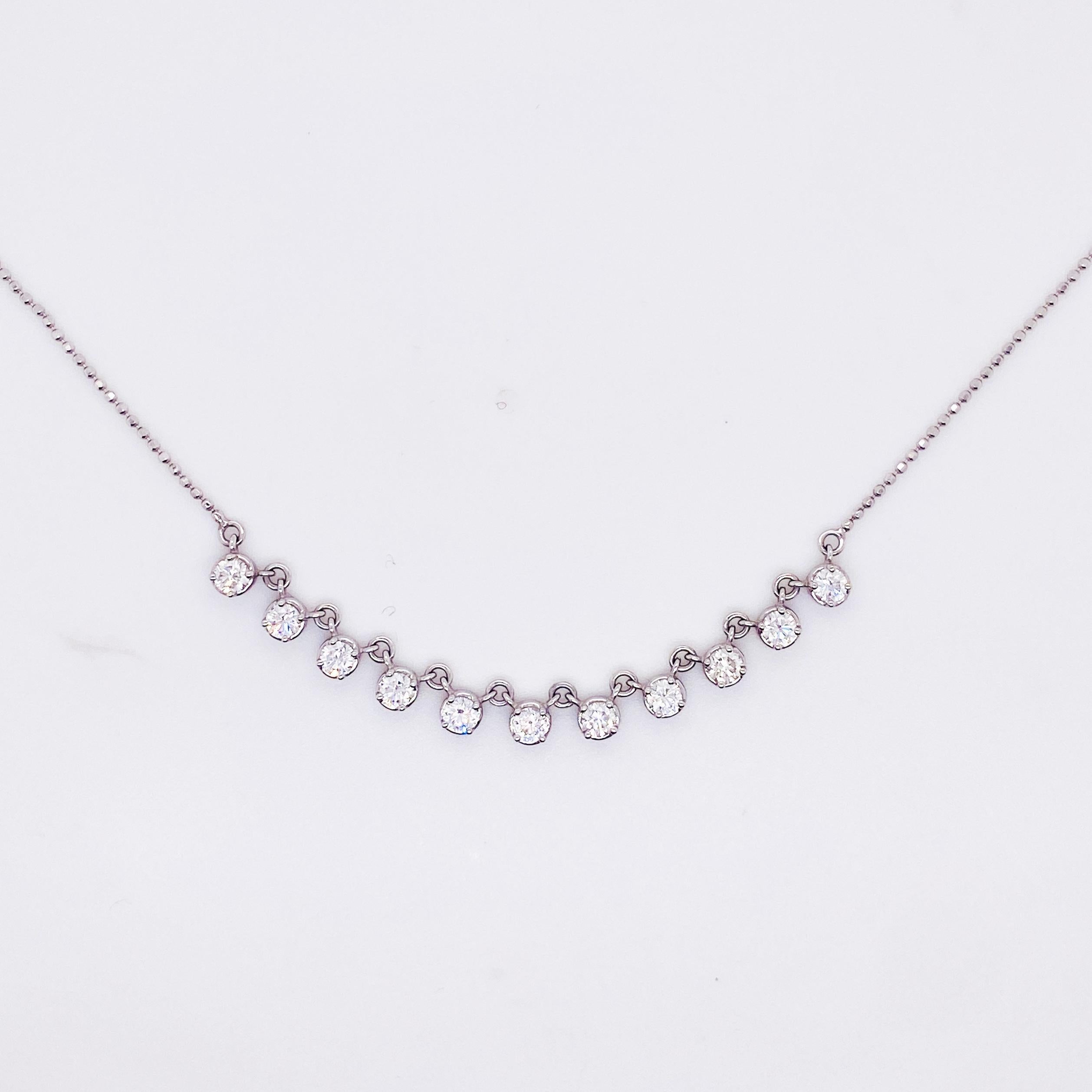 modern diamond necklace designs