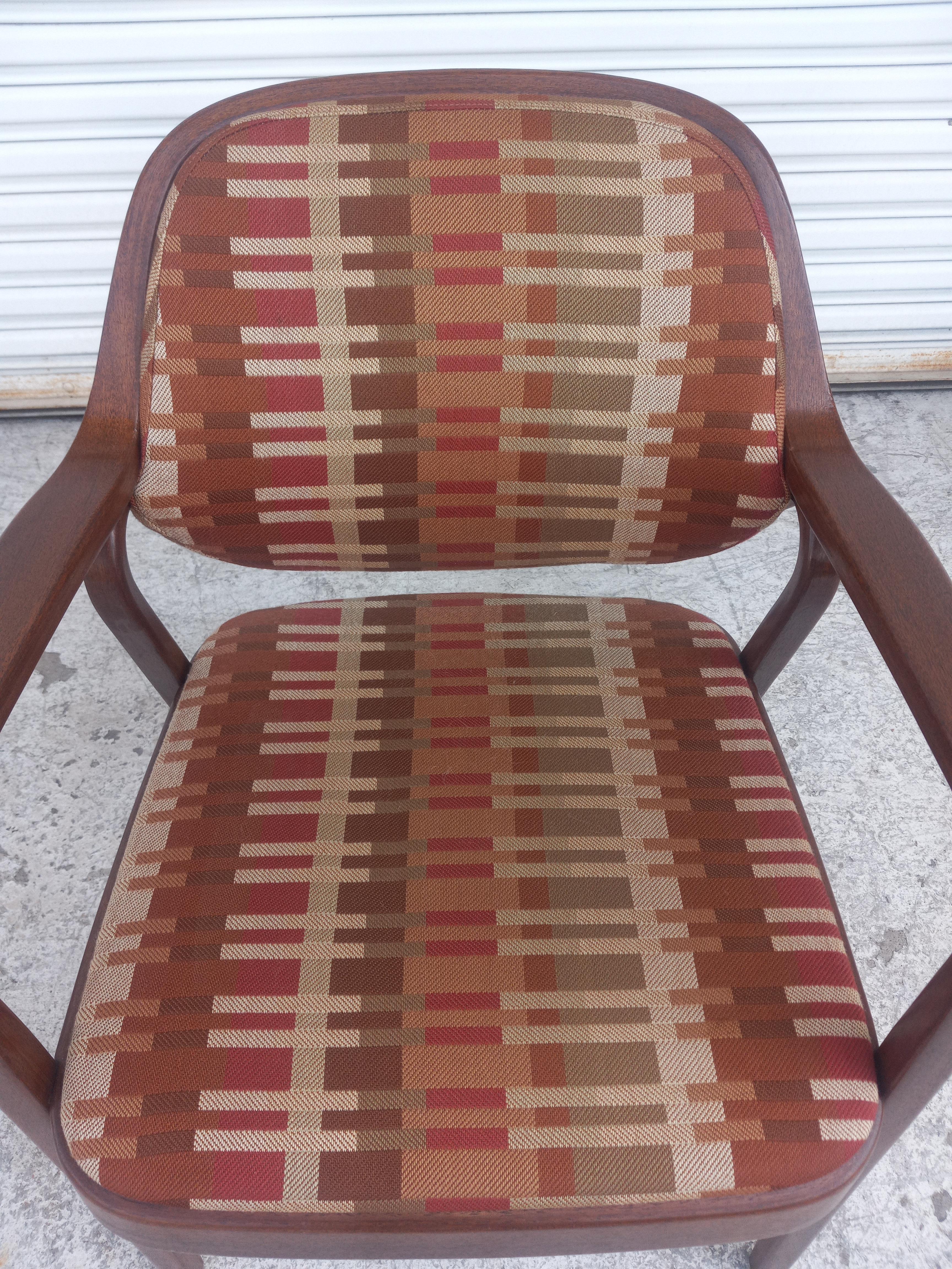 Mid-Century Modern (11) Don Pettit Bentwood Armchairs for Knoll International For Sale
