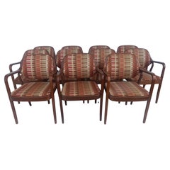 (11) Don Pettit Bentwood Armchairs for Knoll International