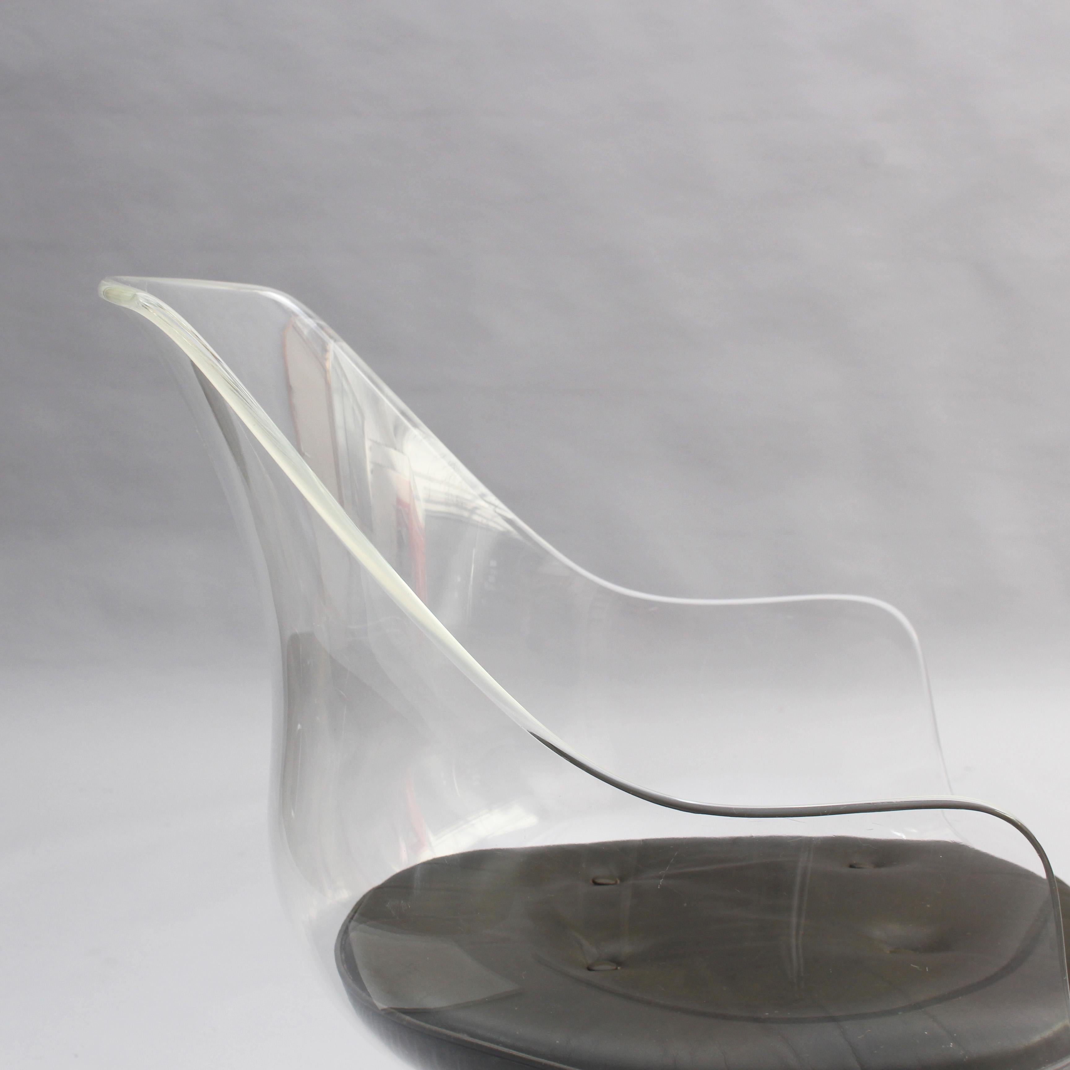 11 Chaises 'Champagne' en Lucite des années 1960 par Estelle & Estelle Laverne en vente 4