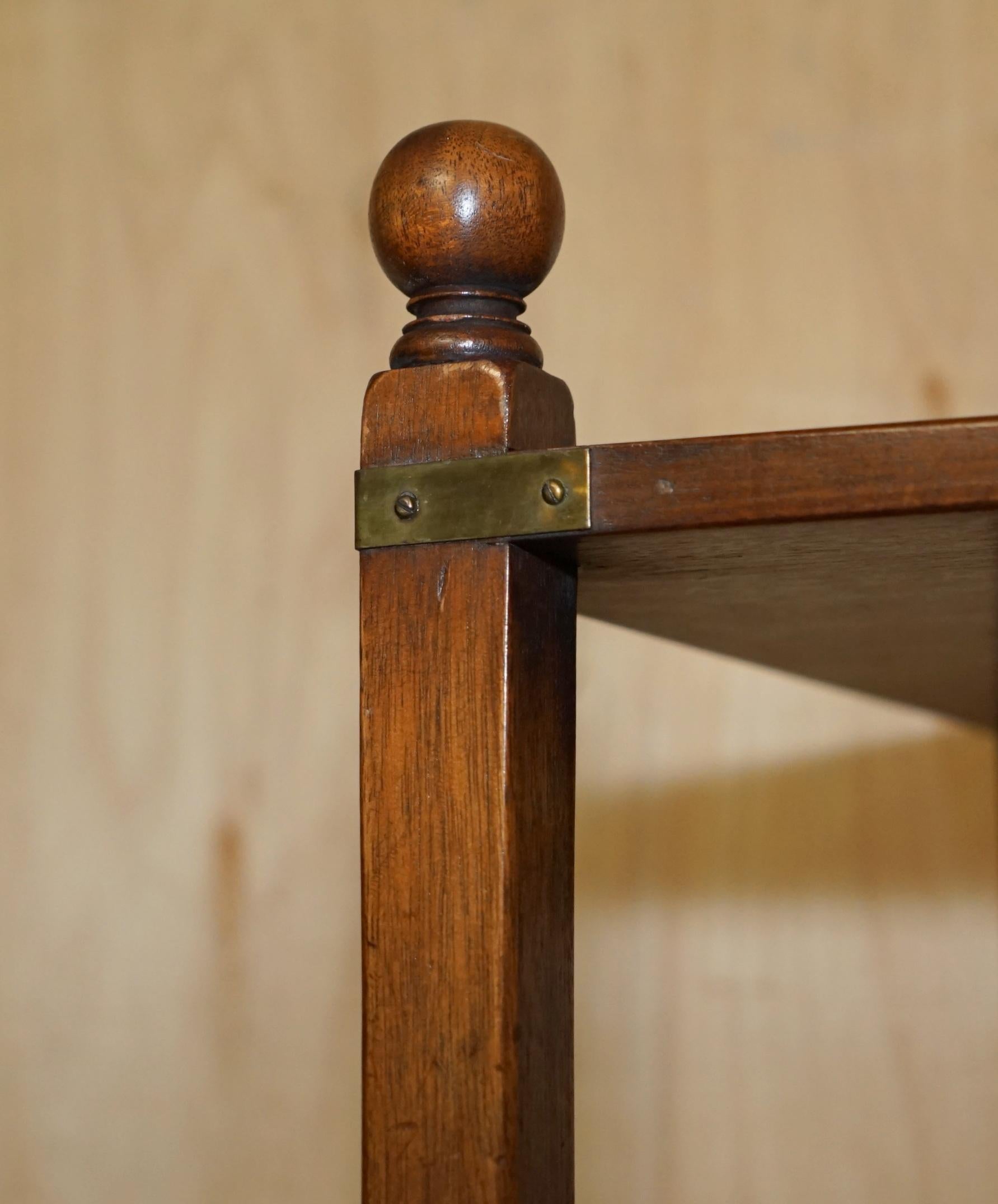 11 HARRODS KENNEDY (10 METERS) MILITARY OPEN LIBRARY HARDWOOD DiSPLAY BOOKCASES im Angebot 3