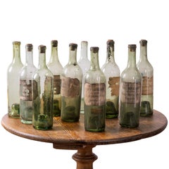 11 Haut Sauternes Brandenburg Freres Bordeaux Bottles, 1880s
