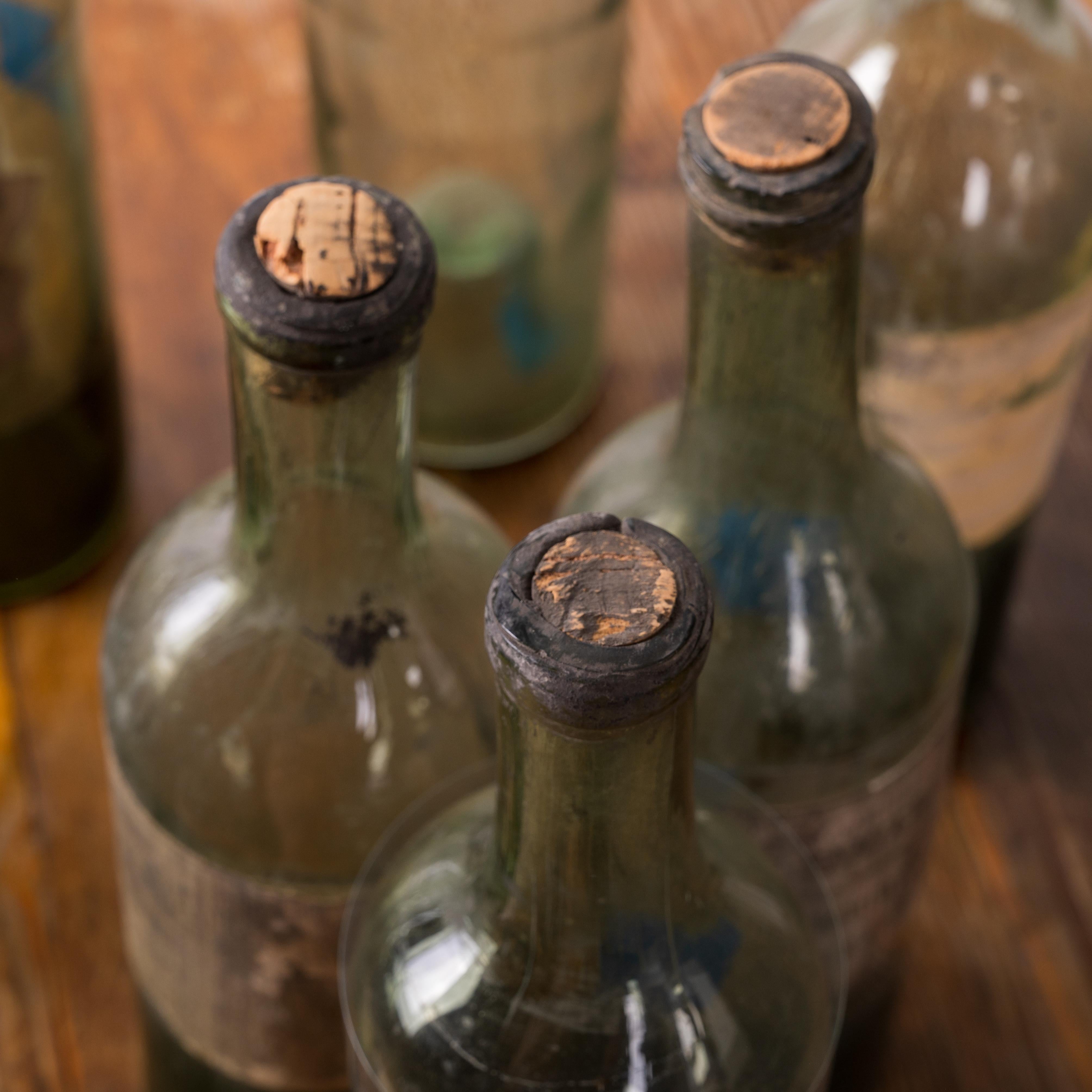 11 Bottiglie di Bordeaux Haut Sauternes Brandenburg Freres, anni 1880 in vendita 1