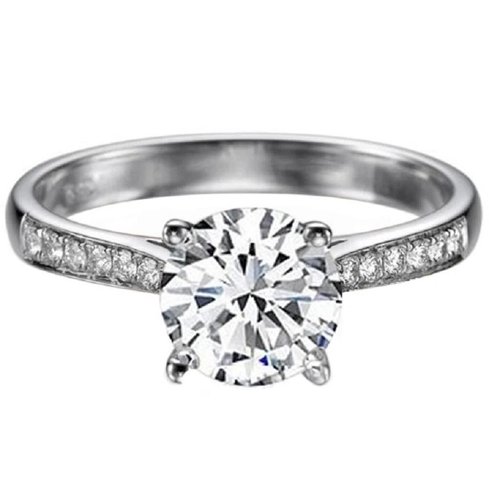 1.1 ct diamond ring