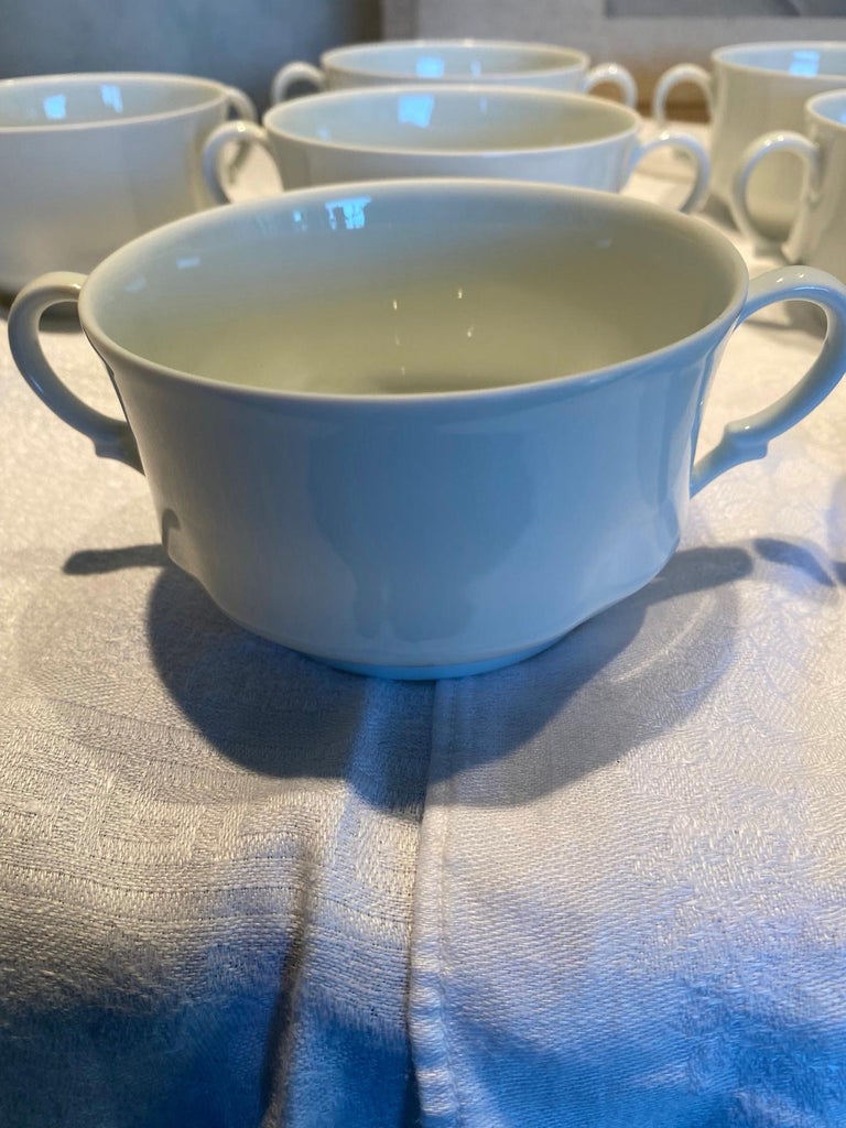 11 Limoges France Consommé or Soup Cup, Sold Singly For Sale at 1stDibs