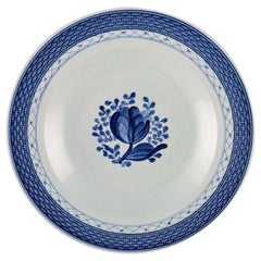 Assiettes plates profondes de 11 pièces, numéro de modèle 11/950, Aluminia, Tranquebar