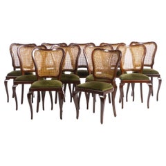 11 Portuguese Chairs from the 20th Century in Mahogany