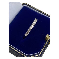 11-Stone Diamond (Fishtail Set) Half-Eternity Band in 9K Gold by Paul Bram