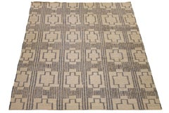 11 x 14 Tapis contemporain en jute naturel Design/One