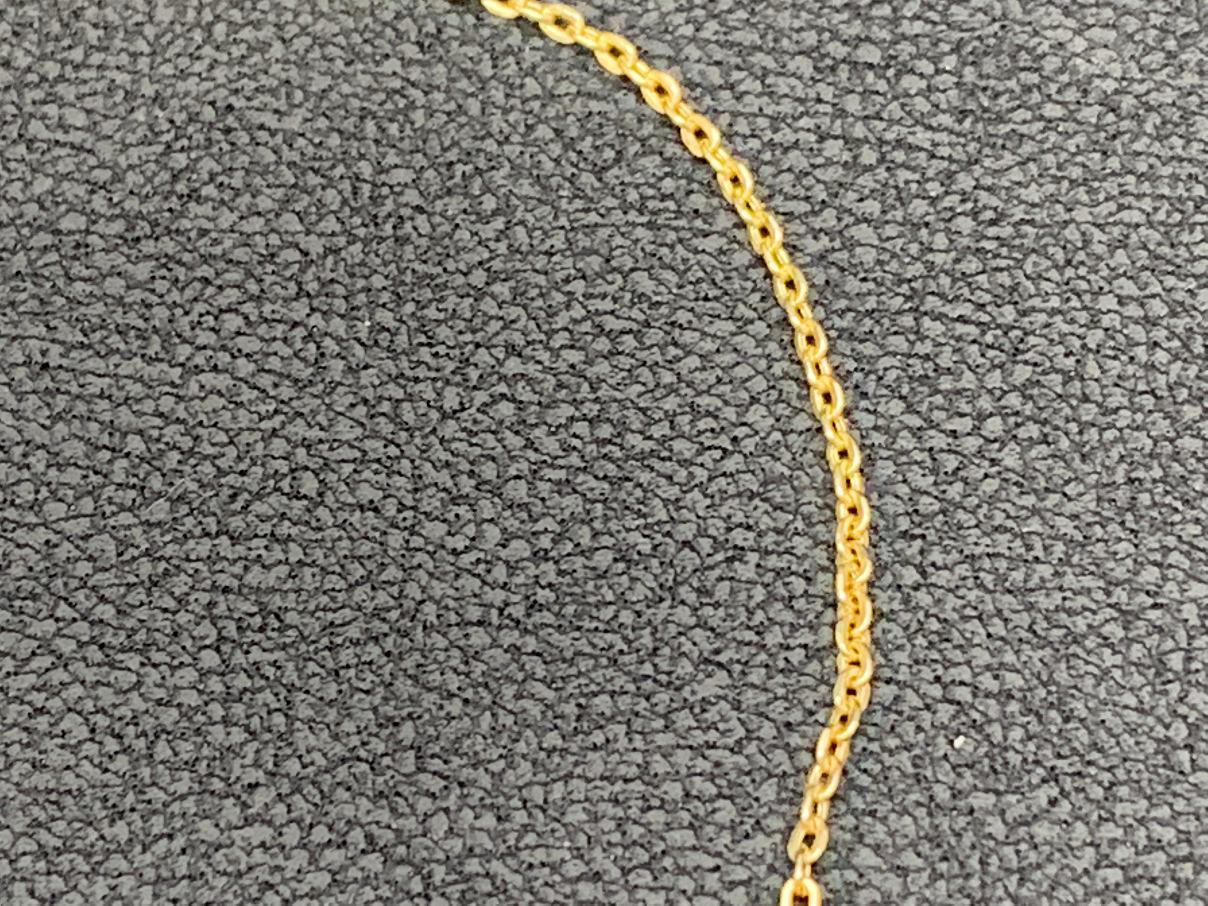 Women's 1.10 Carat Brilliant Cut Adjustable Diamond  Bracelet 14K Yellow Gold For Sale