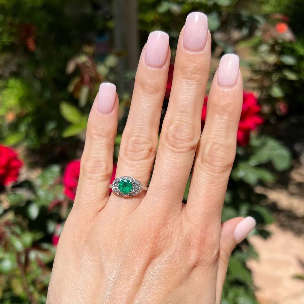 the emerald carat vintage jewelry