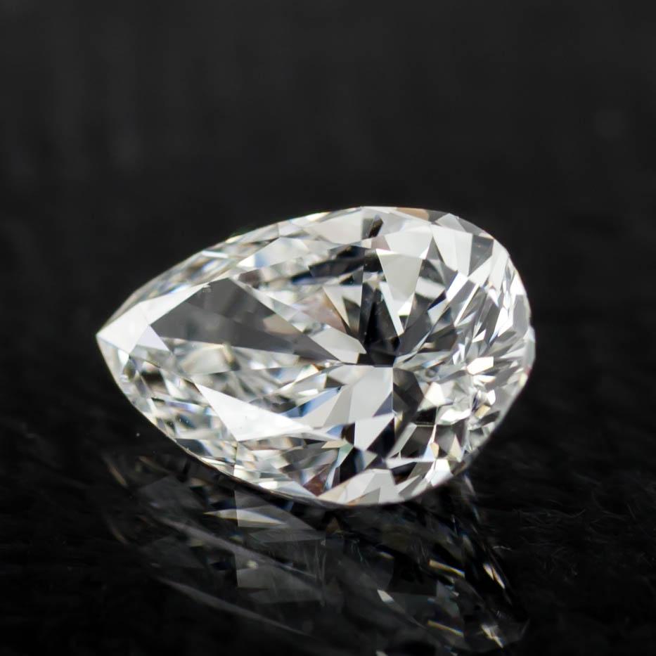 Diamond General Info
GIA Report Number: 2185397298
Diamond Cut: Pear Shaped
Measurements: 8.77  x  5.76  -  3.68 mm

Diamond Grading Results
Carat Weight:1.10
Color Grade: E
Clarity Grade: VS2

Additional Grading Information 
Polish:  Good
Symmetry: