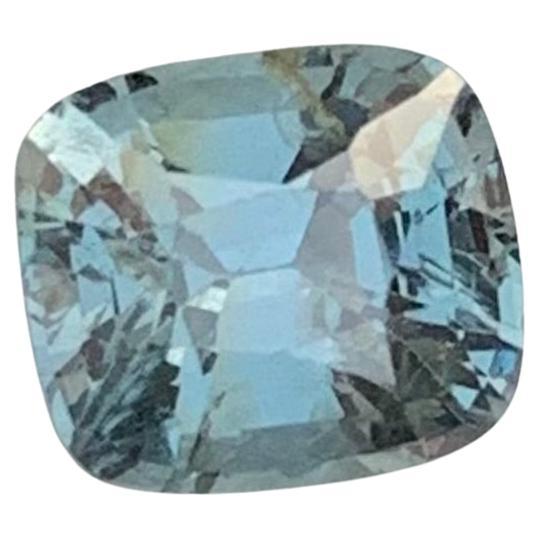 1.10 Carat Natural Loose Grey Spinel Cushion Shape Gem For Jewellery