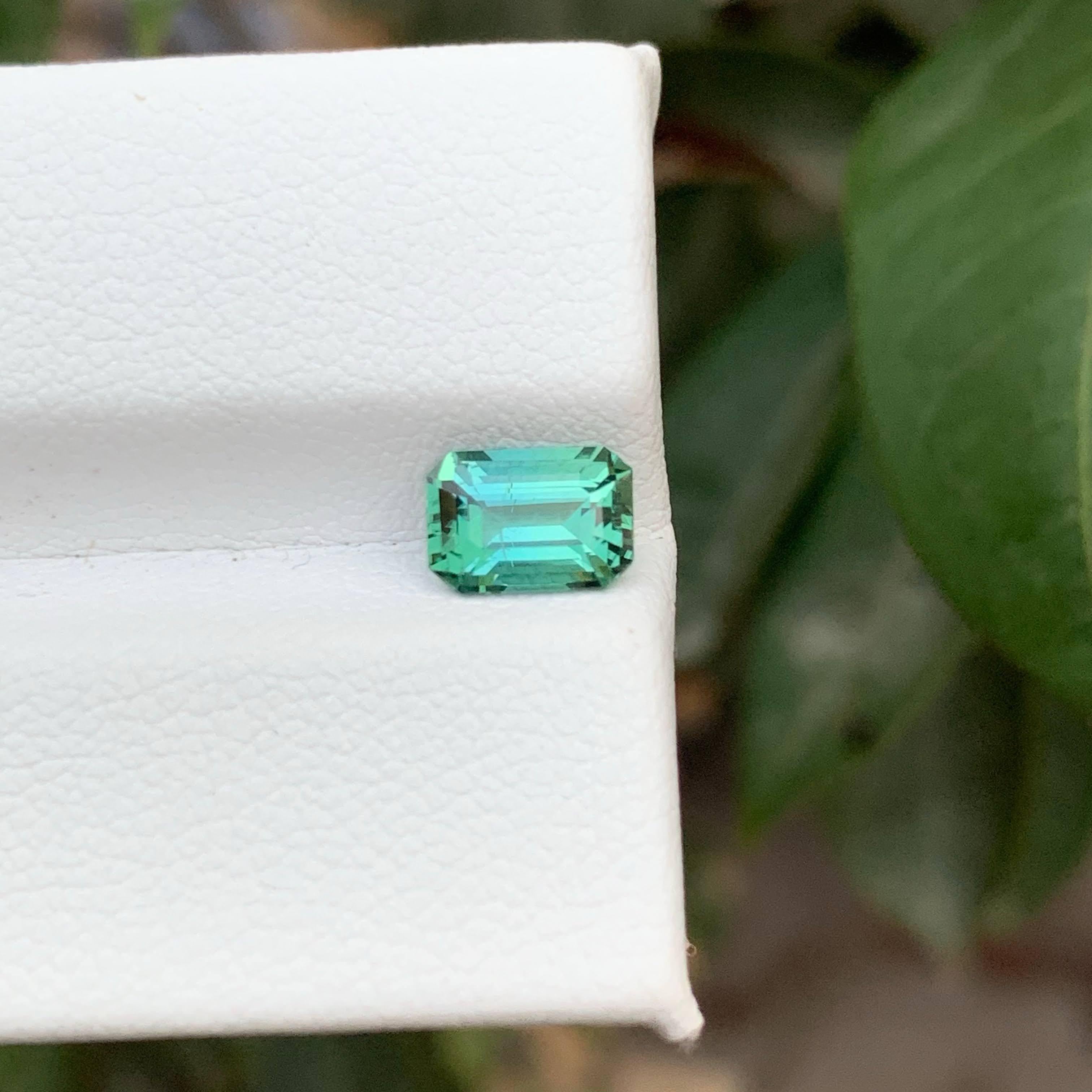 Weight 1.10 carat 
Dimensions 7.2x5.1x4.1mm
Treatment None 
Origin Afghan 
Clarity SI
Shape Cut Emerald 





This 1.10 Carat Natural Loose Lagoon Tourmaline Stone displays a mesmerizing emerald cut that enhances its brilliance and clarity. With its