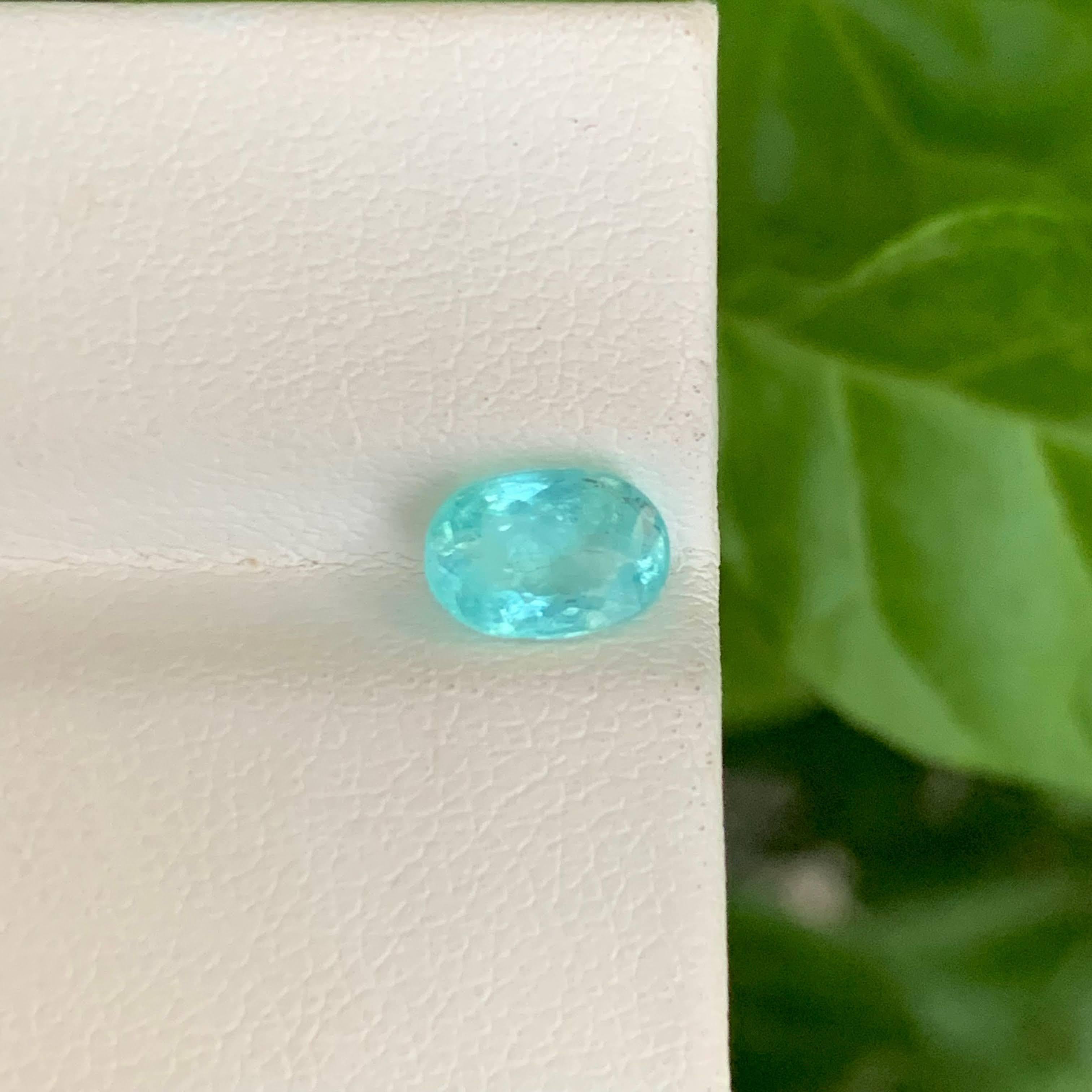 Peso 1,10 carati
Dimensioni 7,5x5,2x3,8 mm
Trattamento Nessuno
Origine Mozambico
Chiarezza inclusa
Forma Taglio Ovale 



Questa splendida tormalina Paraiba naturale da 1,10 carati presenta una vibrante tonalità blu-verde elettrico, un colore che ha