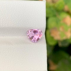 1.10 Carat Natural Loose Purple Kunzite Stone Trilliant Cut Afghan Gemstone