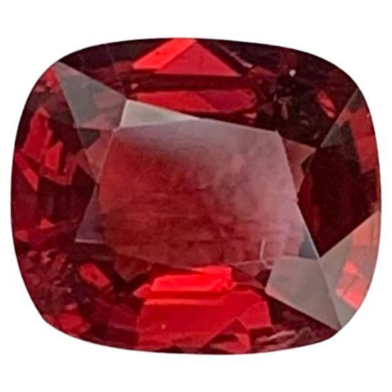 1.10 Carat Natural Loose Red Spinel Cushion Shape Gemstone