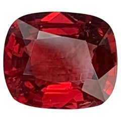 1.10 Carat Natural Loose Red Spinel Cushion Shape Gemstone