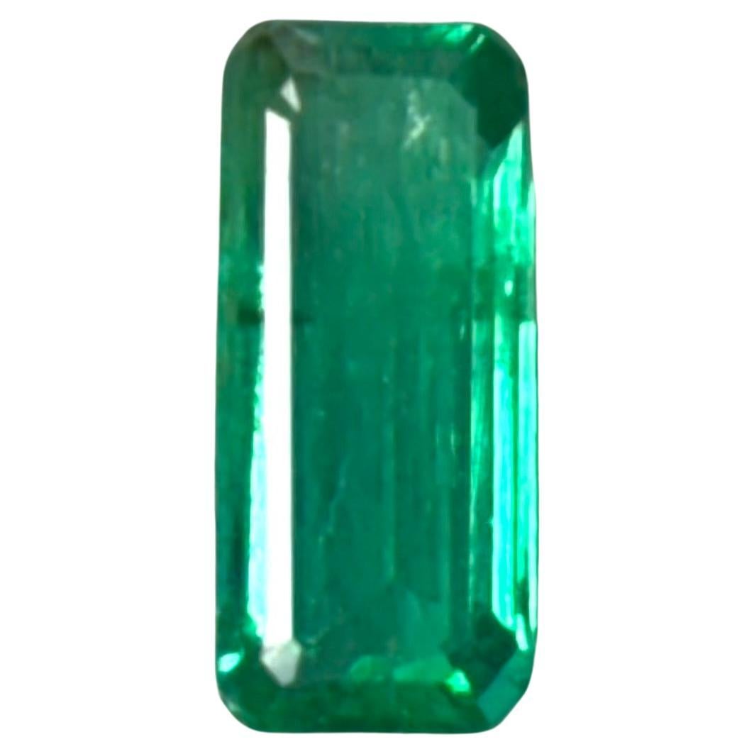1.10 Carat Natural Panjshir Emerald For Sale