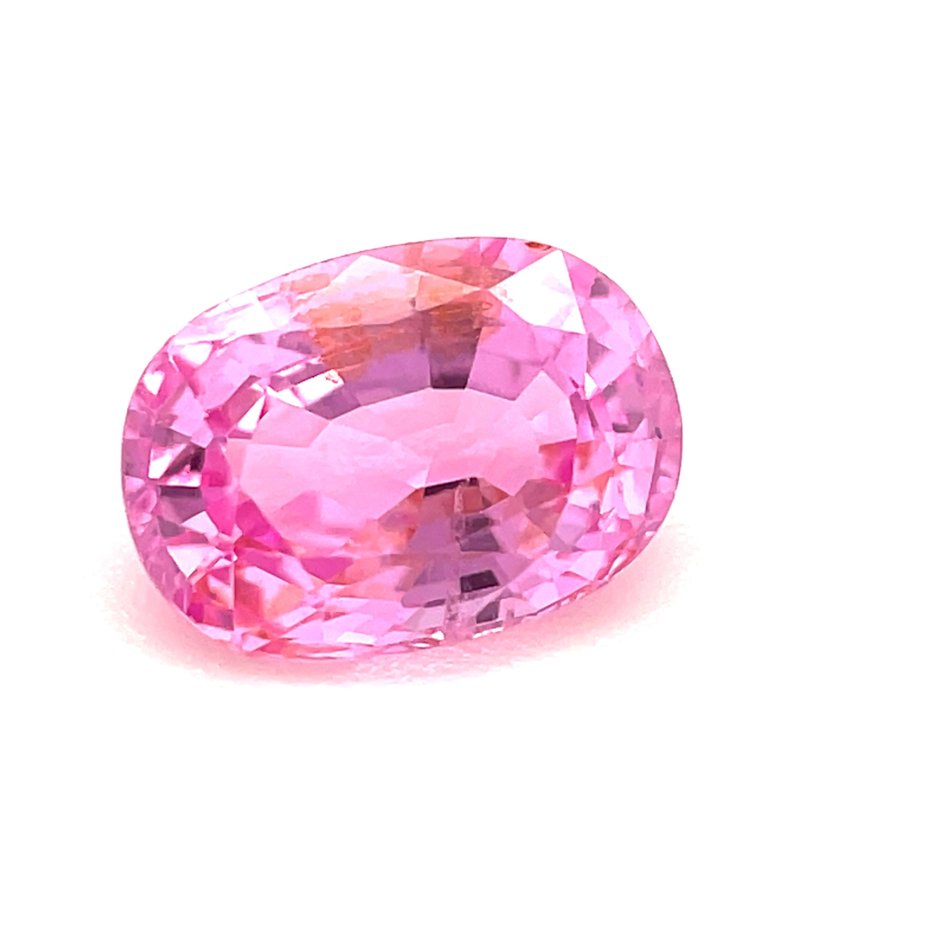 pink sapphire colors
