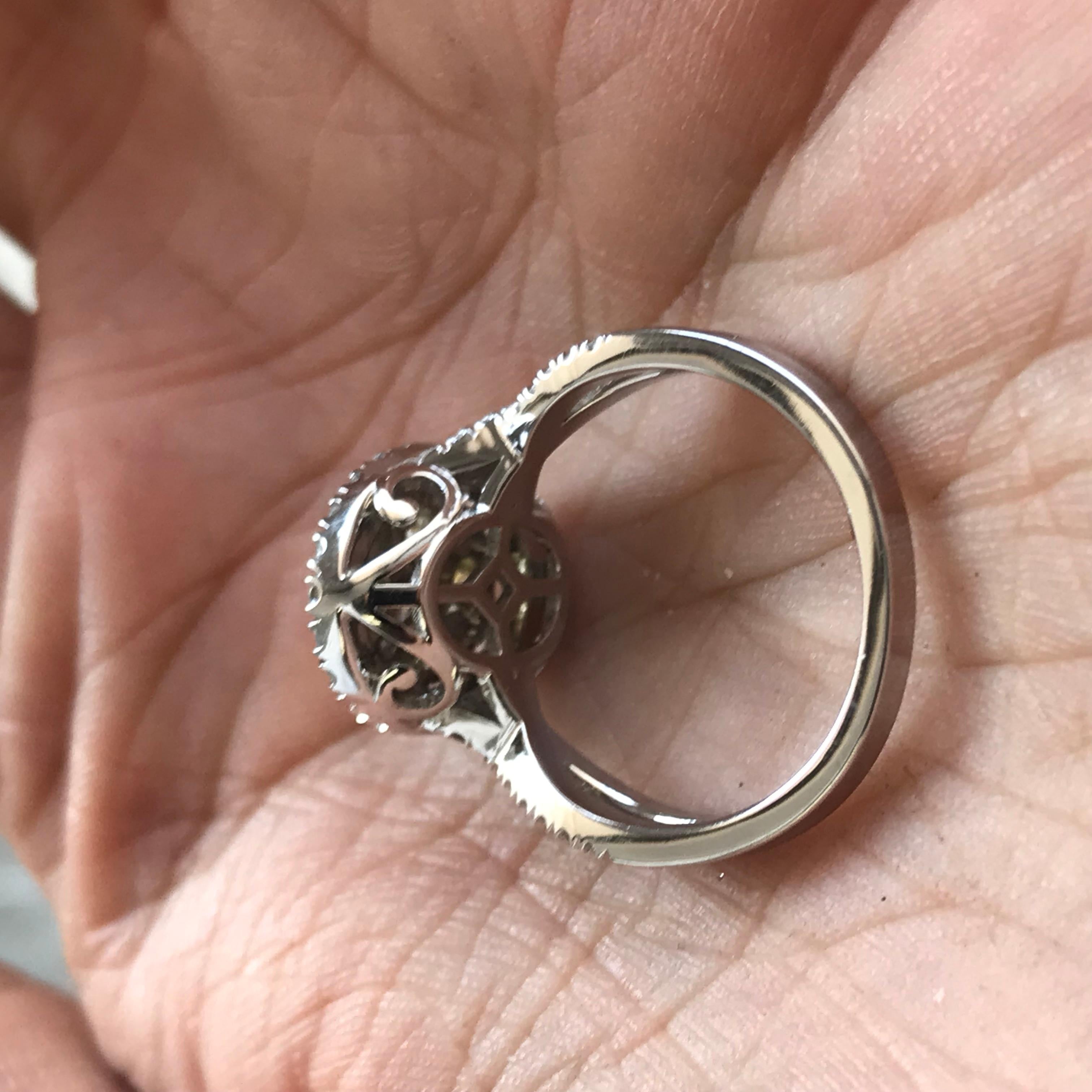 AS041-0200003

Ring will be made to order and can be purchased without the center stone. I can supply a different center stone to fit your budget if it is higher or lower.
If already sold ring will be made to order and take approximately 3-6