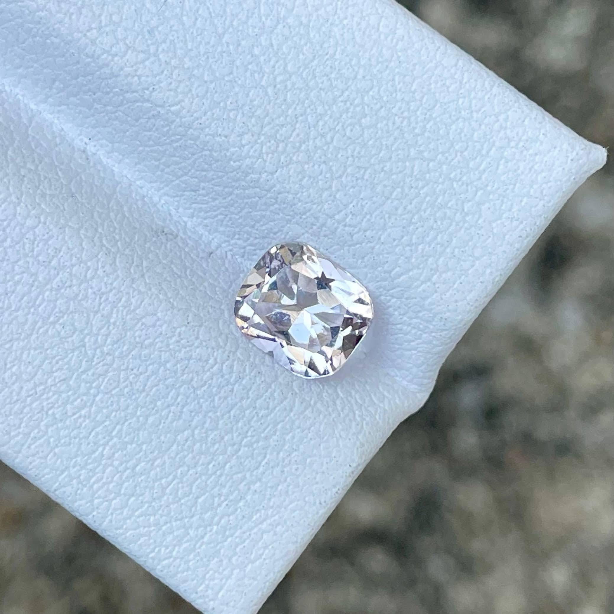 Weight 1.10 carats 
Dimensions 7.1x6.1x4.2 mm
Treatment none 
Origin Africa 
Clarity VS
Shape cushion 
Cut fancy cushion 



This stunning 1.10 carat pink morganite gemstone is a rare beauty, cushion cut to enhance its natural sparkle and clarity.