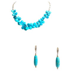 110 Carats Sleeping Beauty Turquoise Paradizia Necklace