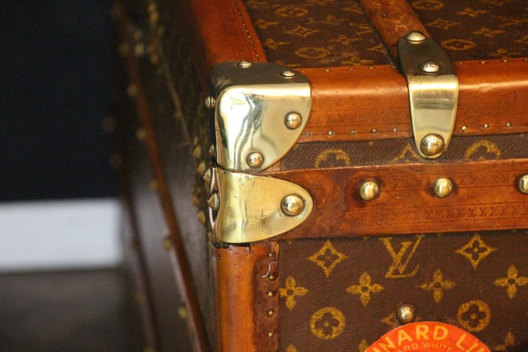 Original Louis Vuitton Monogrammed Steamer Trunk, Fully Complete with All  Pieces at 1stDibs