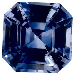 1.10 Karat Blauer Saphir Oktagon-Schliff Loser Edelstein