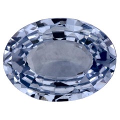 1.10 carati di zaffiro blu ovale sfuso