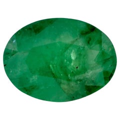 1.10 Ct Emerald Oval Loose Gemstone (pierre précieuse en vrac)