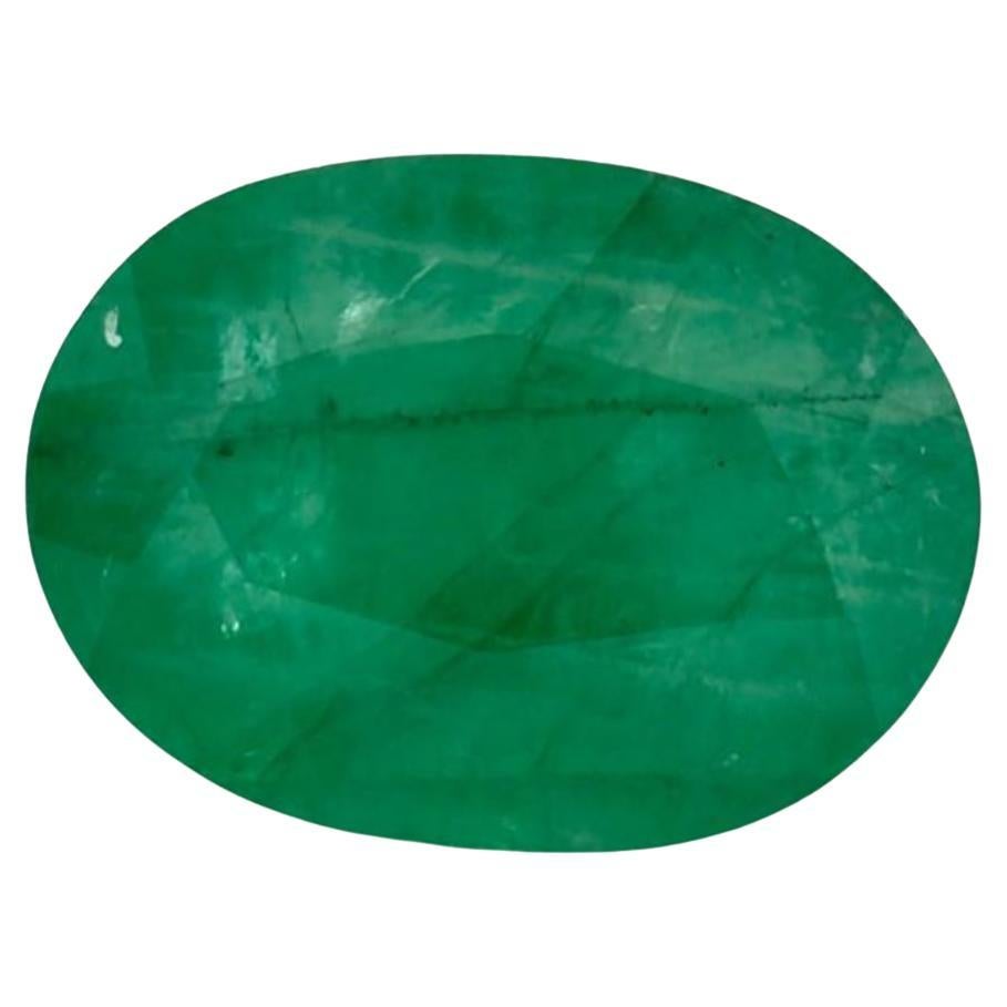 1.10 Ct Emerald Oval Loose Gemstone