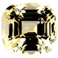 1.10 Ct Yellow Sapphire Cushion Loose Gemstone