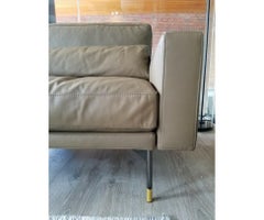 110 Modern Leather Sofa by Vibieffe