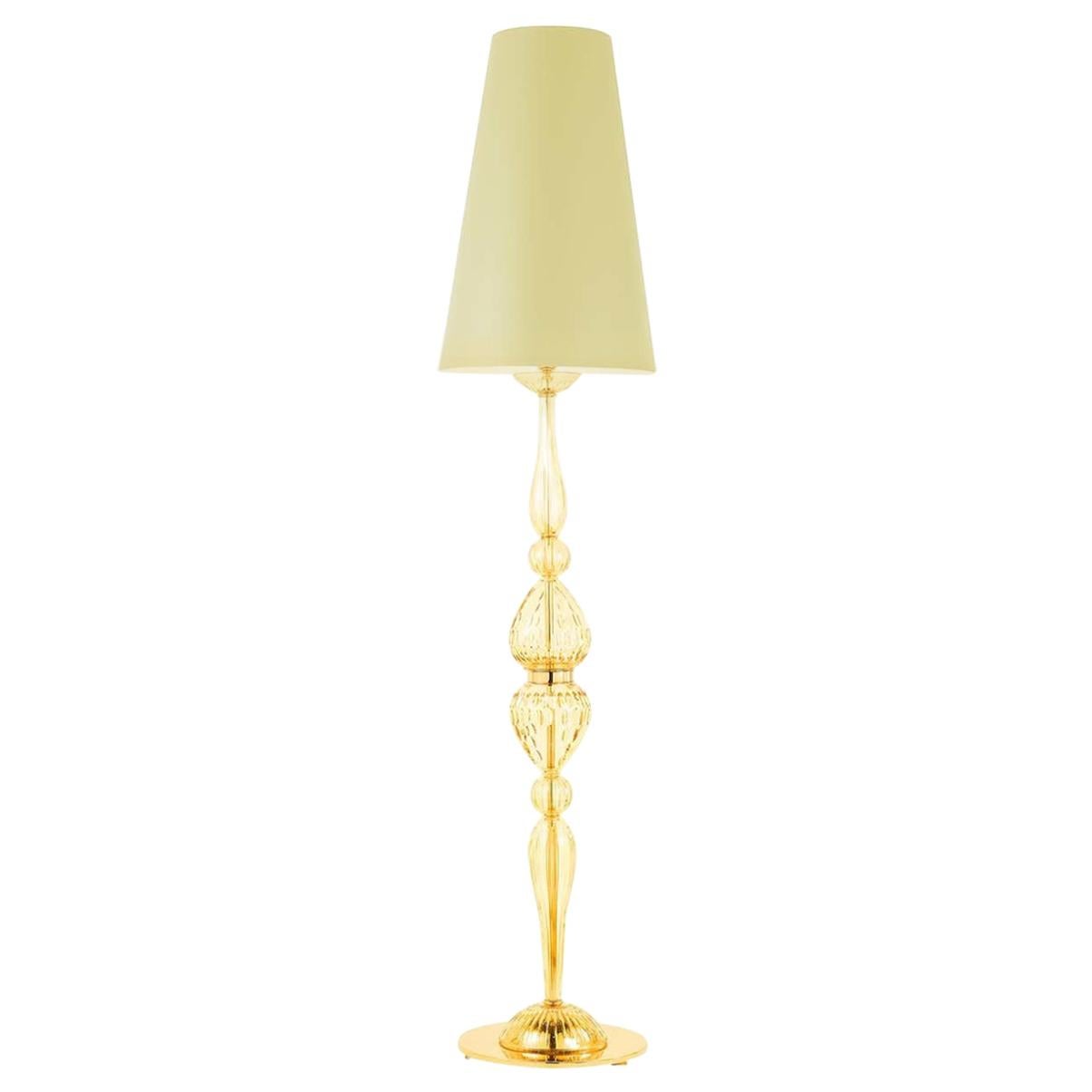 Diamante Classical Crystal Floor Lamp For Sale at 1stDibs