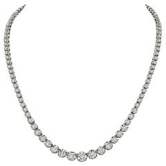 Collana Tennis con diamanti da 11,00ct
