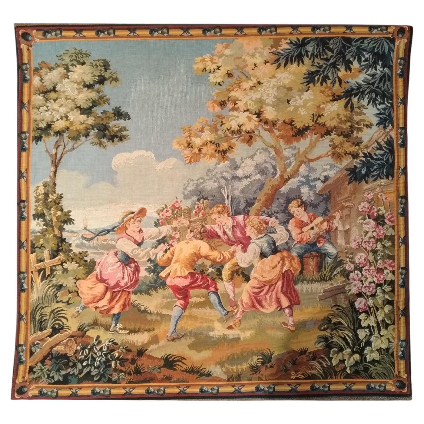 1102, French Mechanical Tapestry For Sale