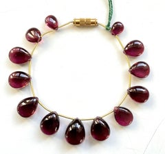 110.20 Carats Rubellite Layout Drops Top Quality For Fine Jewelry Natural Gem