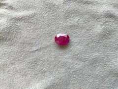 11.03 Carats Burmese No-Heat Ruby Natural Oval Cut stone For Fine Jewelry Gem