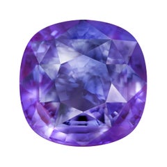 11::04 Karat Natürlicher Farbwechsel Blau Lila Sri Lankanischer Saphir