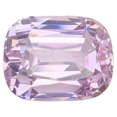 11.05 Carat Natural Loose Pink Color Kunzite Stone Cushion Cut Afghan Gemstone