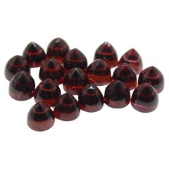 Garnet rhodolite rouge de 11,07 carats Almandine/Almandite rond ballet du Mozambique Wh