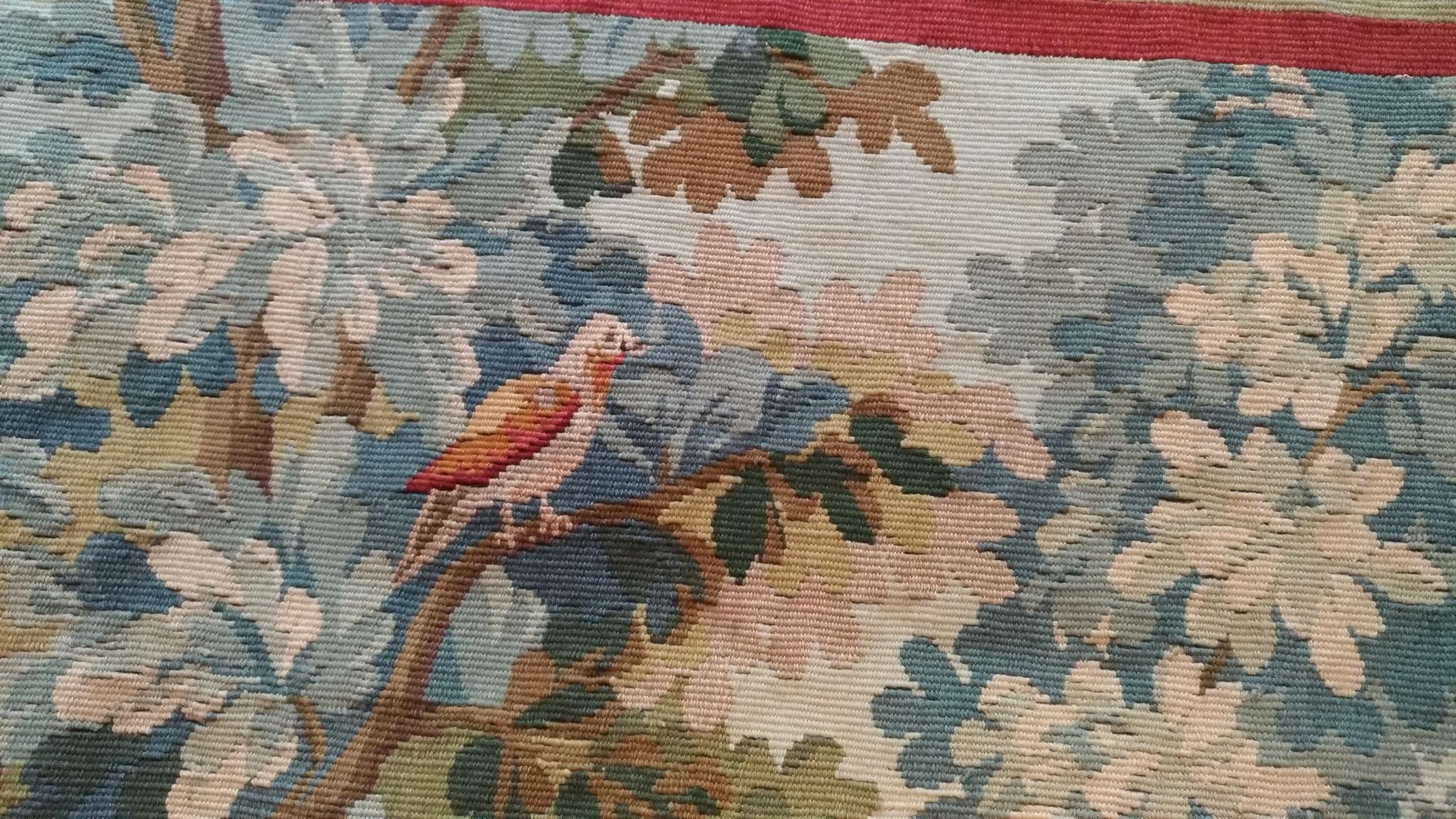 Wool 1108, Aubusson Tapestry Around 1960 For Sale