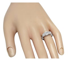 1.10ct Diamond Platinum Three Stone Ring
