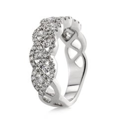 Bague en diamant de 1,10ct à taille ronde